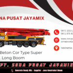 Sewa Pompa Beton Super Long Boom: Solusi Pengecoran Jarak Sangat Jauh & Bangunan Super Tinggi