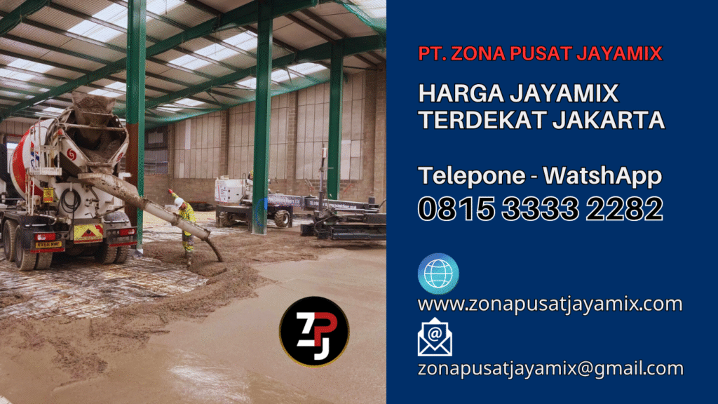 Harga Beton Jayamix Jakarta Terdekat