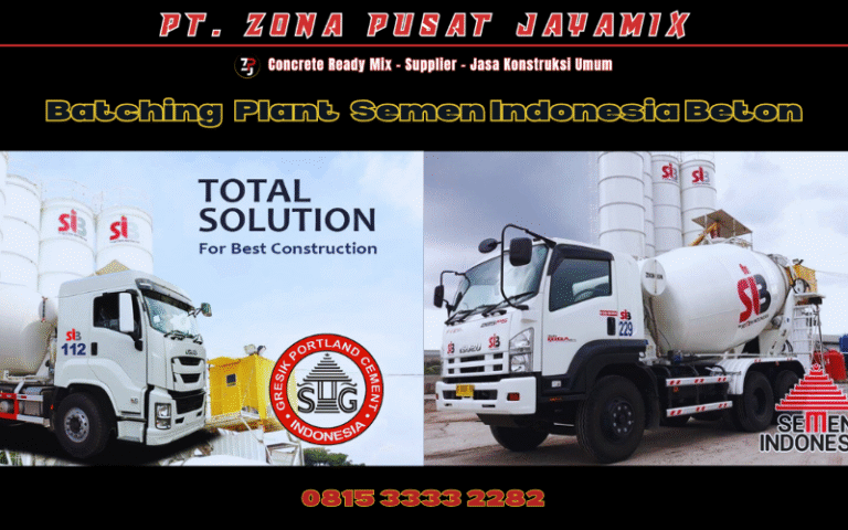Batching Plant Semen Indonesia Beton – Jaringan Ready Mix Nasional Berkualitas dari SIG