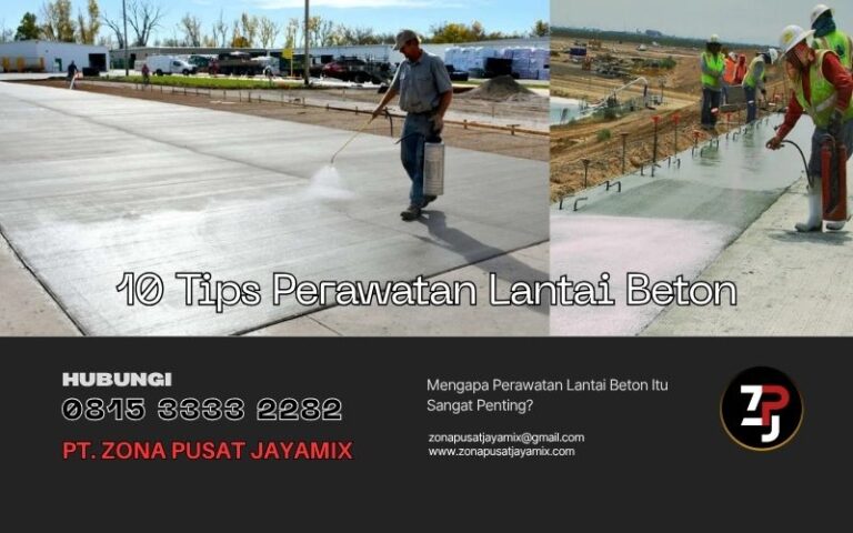 Tips Perawatan Lantai Beton Agar Awet dan Tidak Mudah Retak