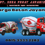 Harga Jayamix per m³ Terbaru