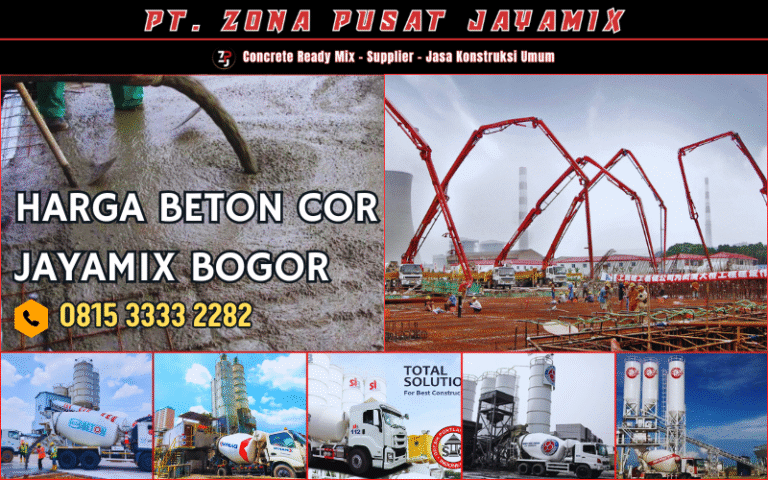 Harga Beton Jayamix Bogor Terdekat - Update Terbaru & Penawaran Terbaik 2025