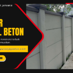 Harga Pagar Panel Beton Terbaru 2026 – Jasa & Borongan Terpasang