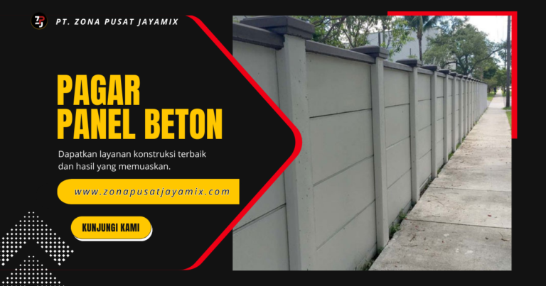 Harga Pagar Panel Beton Terbaru 2026 – Jasa & Borongan Terpasang