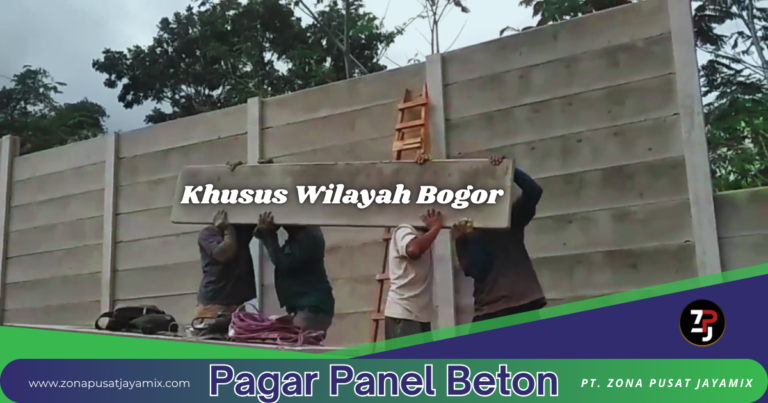 Harga Pagar Panel Beton Bogor Terbaru – Jasa Pasang & Borongan Profesional
