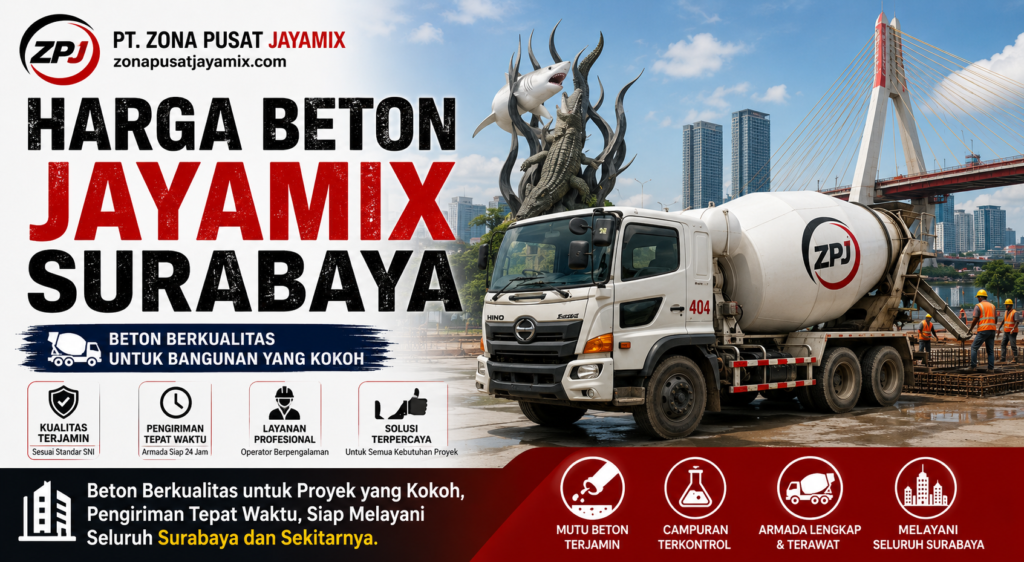 Harga Beton Jayamix Surabaya Terbaru 2026