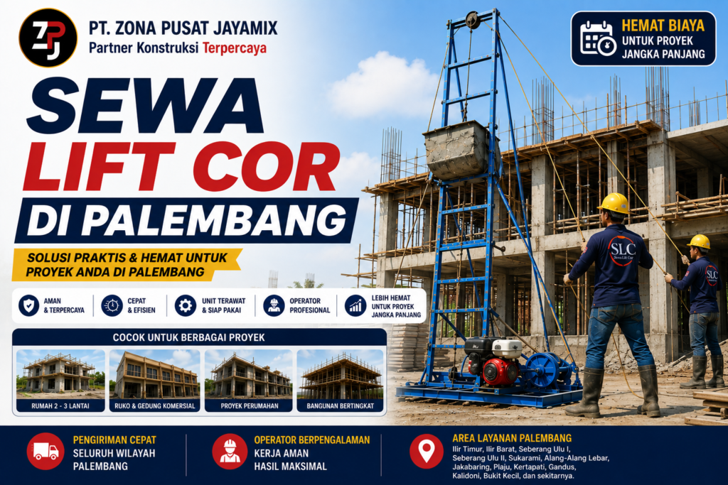 Sewa Lift Cor di Palembang